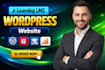build premium elearning lms website, learndash, buddyboss, tutor lms pro website