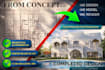 architectural design and 3d visualization