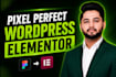 build pixel perfect wordpress, elementor website from your figma or ai design