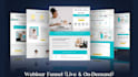 set up webinar funnel webinarjam everwebinar samcart funnnelish funnel cockpit