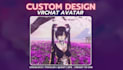 Avatar personalizado de vrchat en 3d, avatar furry, personaje vr, vroid ...