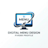 design animated digital menu board restaurant menu tv screen bar menu