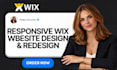 wix website redesign wix website design wix website development wix website