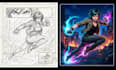 draw and illustrate your nsfw comic art manga or webtoon page from your story