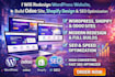 redesign build shopify website wordpress odoo website and optimize shopify SEO