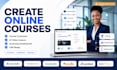 create elearning course online training ai lesson and coaching videos