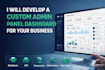 develop a custom admin panel dashboard for your business