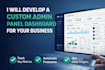 create a full internal business management dashboard system
