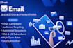 email blast promotion to real USA UK targeted subscribers