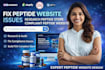 fix peptide website issues, research peptide store, compliant peptide website