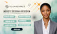 build squarespace web designer, squarespace expert, web design and developer