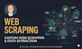 do web scraping and data extraction using python
