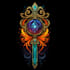 create a fantasy logo