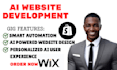 do ai website development, chatbot, ai software as full stack web developer