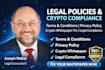draft term and condition privacy policy and fix crypto whitepaper for compliance
