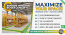 warehouse space optimization layout logistics planning racking design