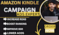 setup amazon KDP book promotion and optimization