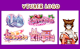 create cute chibi animal mascot logo design