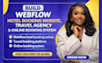 build webflow hotel booking website, short term website, direct booking, airbnb