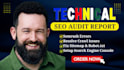 do on page and technical seo, website audit, google search console indexing