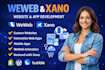 develop weweb app weweb supabase weweb saas weweb developer  weweb xan