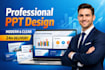 create modern and visually stunning PPT presentation
