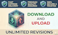 provide fast and secure upload and download services