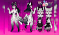 draw furry ref sheet fursona character design anthro oc sfw nsfw reference sheet