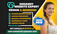 design godaddy website redesign godaddy website design develop godaddy