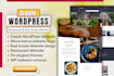 create italian wordpress website, restaurant and real estate website development