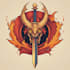 unique and detailed fantasy logo