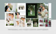 make unique wedding album design with professional editing