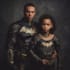 make a family superhero portraits for you