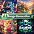create ai generated content, images and text using chatgpt