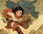 illustrate comic book pages