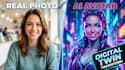 a unique professional ai avatar or digital twin for your