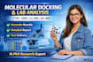 do molecular docking and lab data analysis