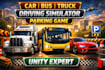 develop vehicle controller car bus truck parking and simulation game in unity