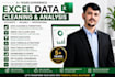 excel data cleaning, formatting, sorting and deduplication