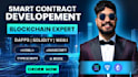 develop secure smart contracts as a blockchain expert