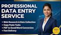 do expert data entry, copy paste, and fast typing