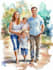 draw a wonderful family portrait