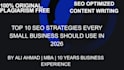write SEO optimized business and personal branding content,