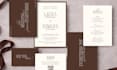 design elegant wedding invitation and stationery