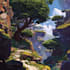 create stylized environment concept art, fantasy background