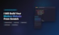 build a modern responsive website using HTML CSS and javascript