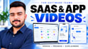 create animated saas explainer video, saas video and product demo UI animation
