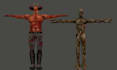 create 3d ps1 ps2 psx low poly survival horror animation ps1 low poly character