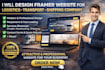 framer website design for logistics, transport, shipping company