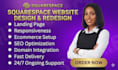 design custom squarespace website redesign squarespace website development